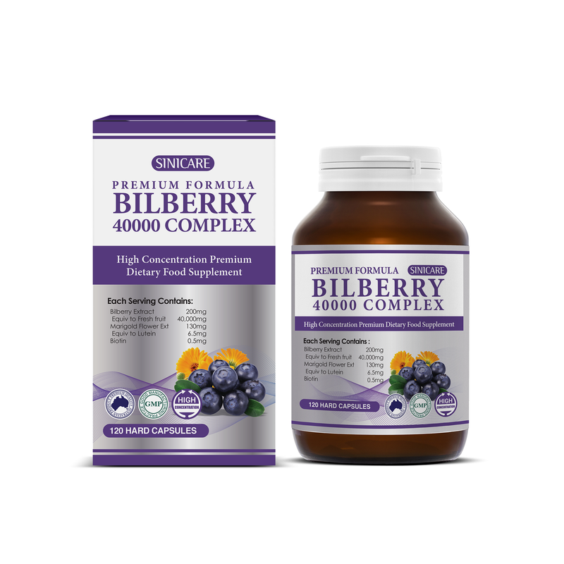 Bilberry 40000 Blueberry and Lutein Complex