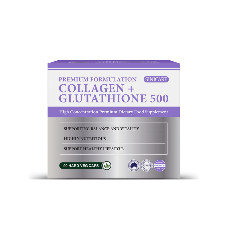 Collagen Glutathione 500 90s Sini Australia Pty Ltd Collagen Glutathione 500 90s Sini Australia Pty Ltd