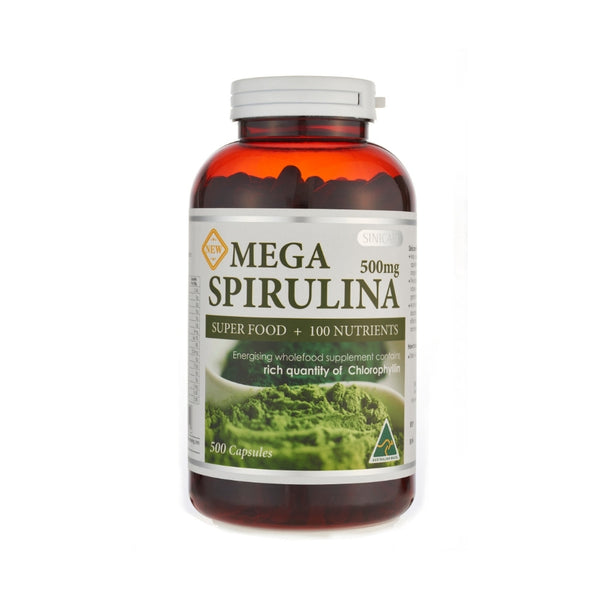 Mega Spirulina 500mg